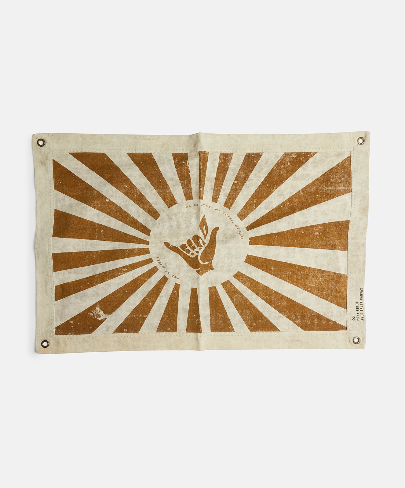 Shakkas Wall Banner | Upcycled Canvas