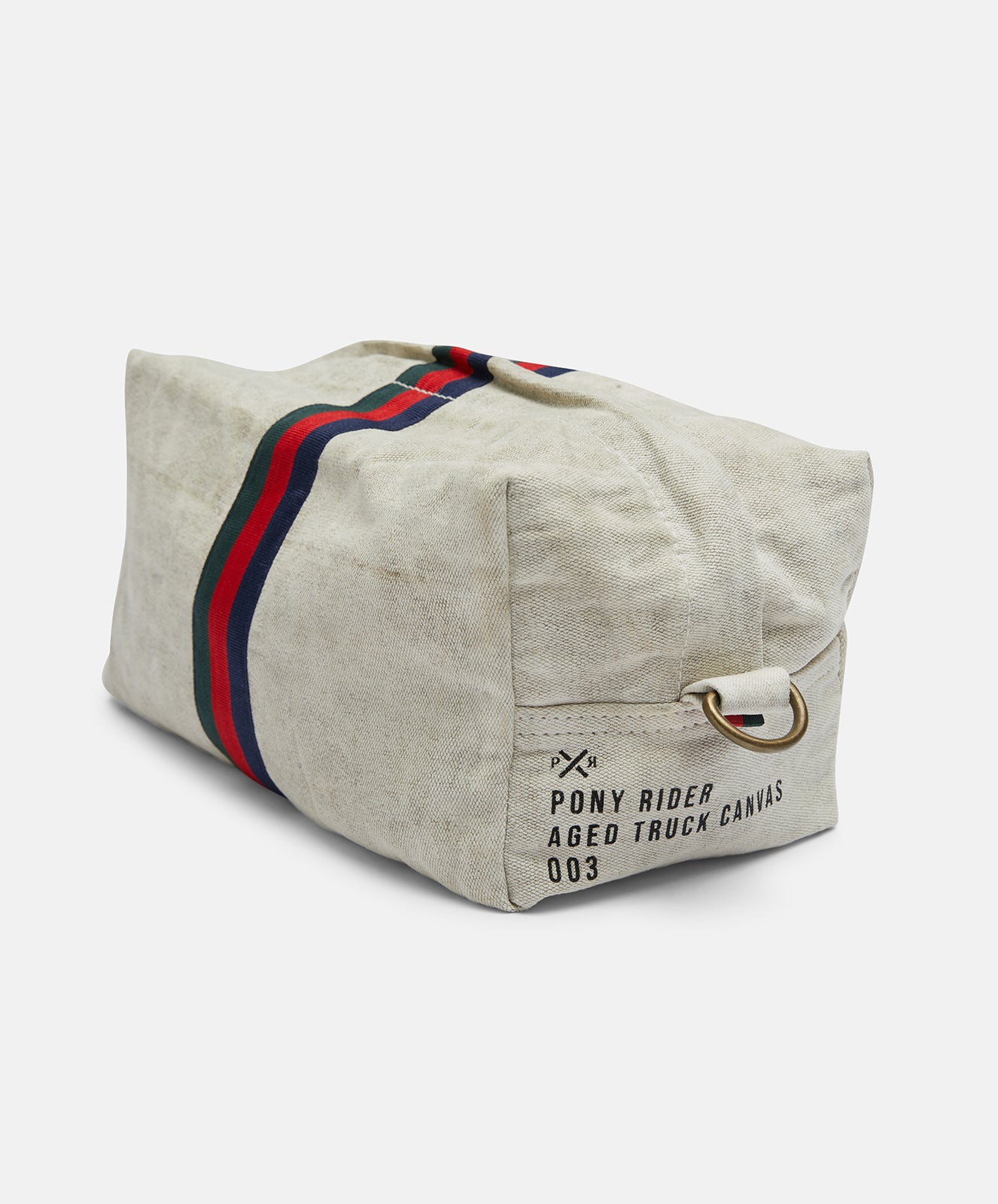 Escapee Canvas Toiletry Bag | Upcycled | Natural