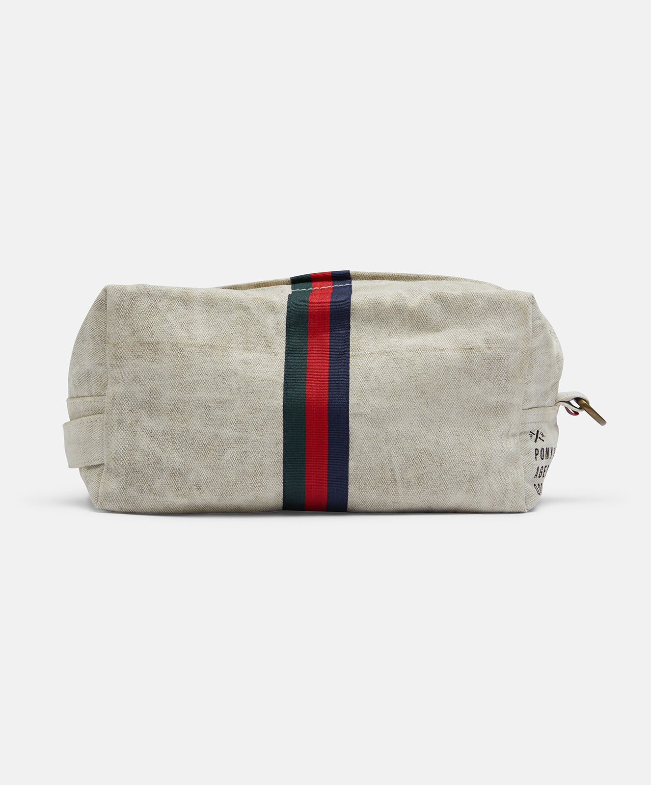 Escapee Canvas Toiletry Bag | Upcycled | Natural