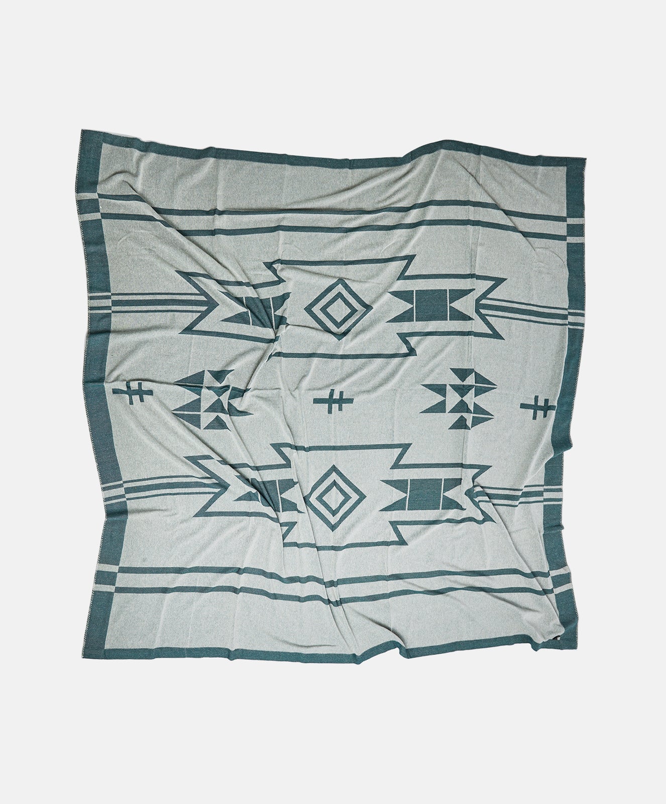 Forest Song Bed Blanket | Sea Moss | Super King
