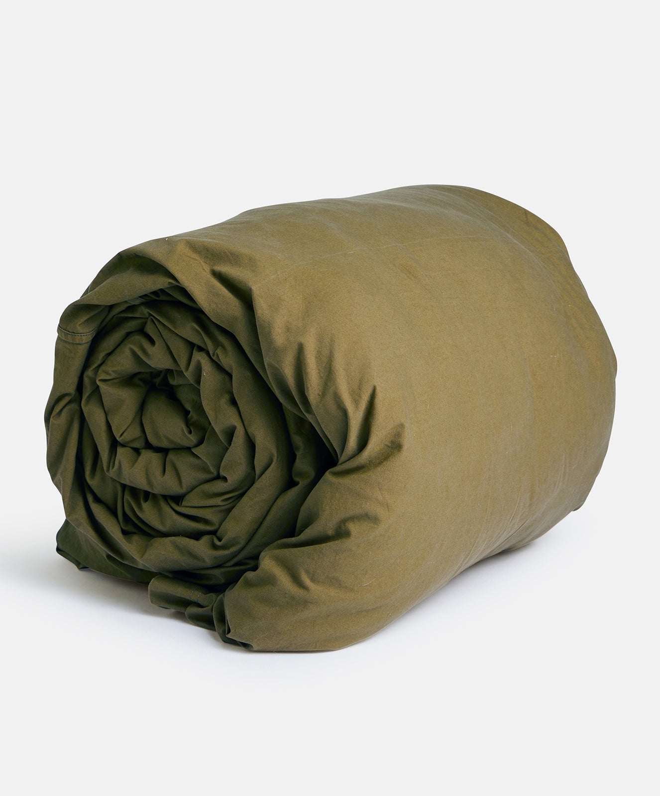 Organic Canvas Duvet Cover | Khaki