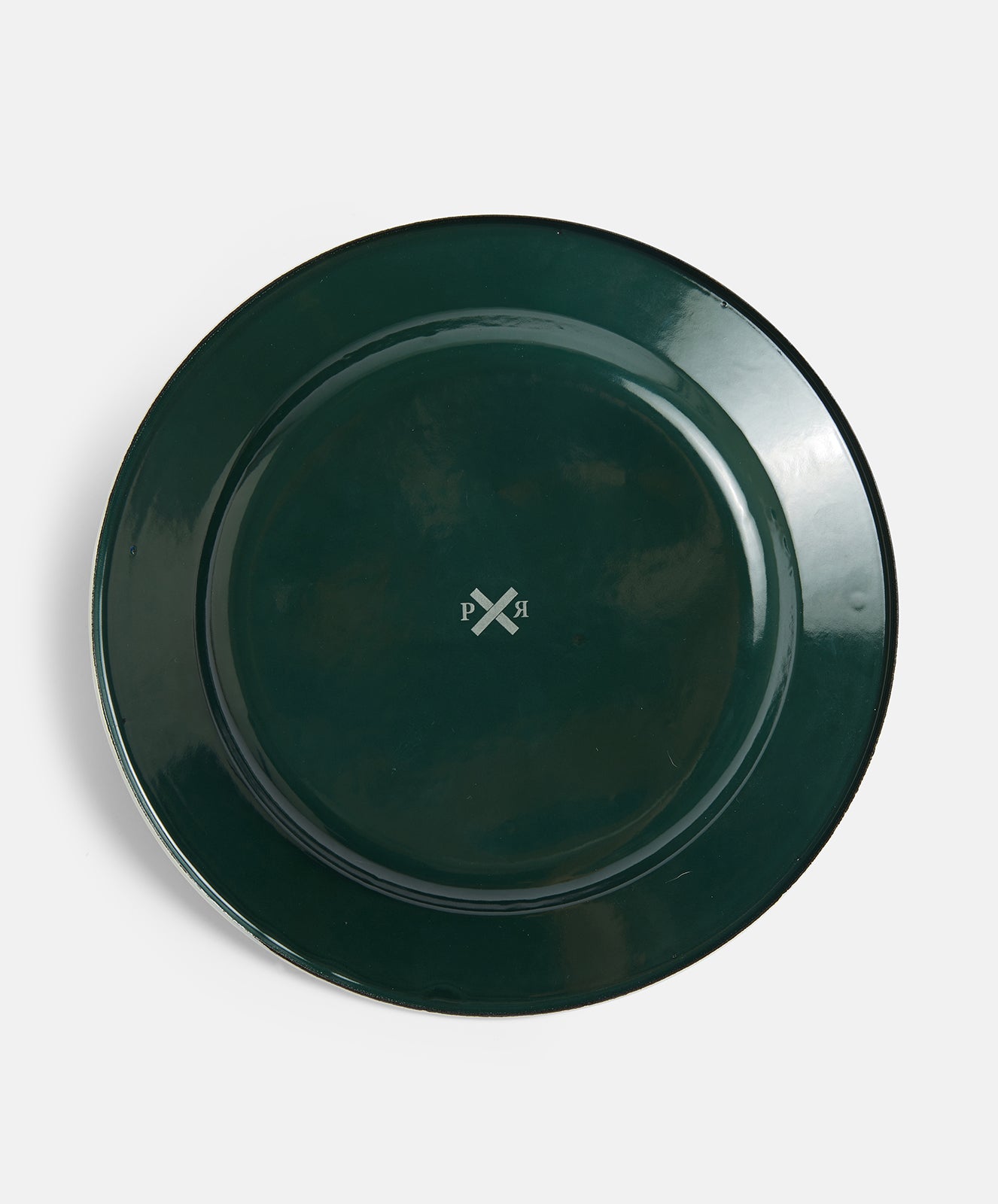 National Project Enamel Plate | Forest Green