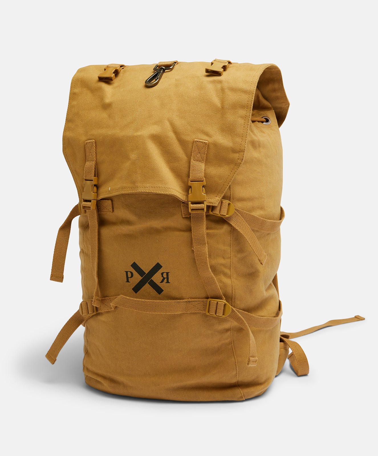 Slow Road Waxed Canvas Backpack | Clay
