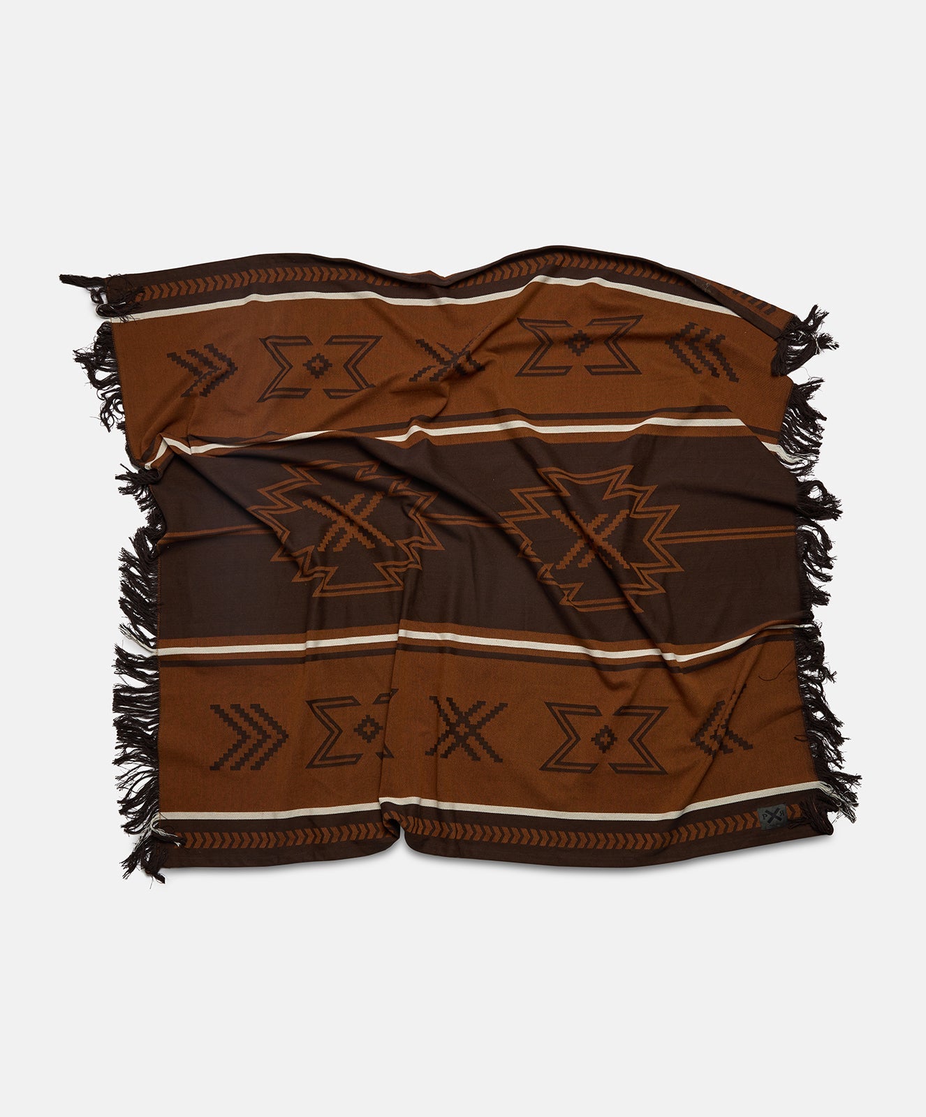 Seeker Travel Throw | Navy/Tan