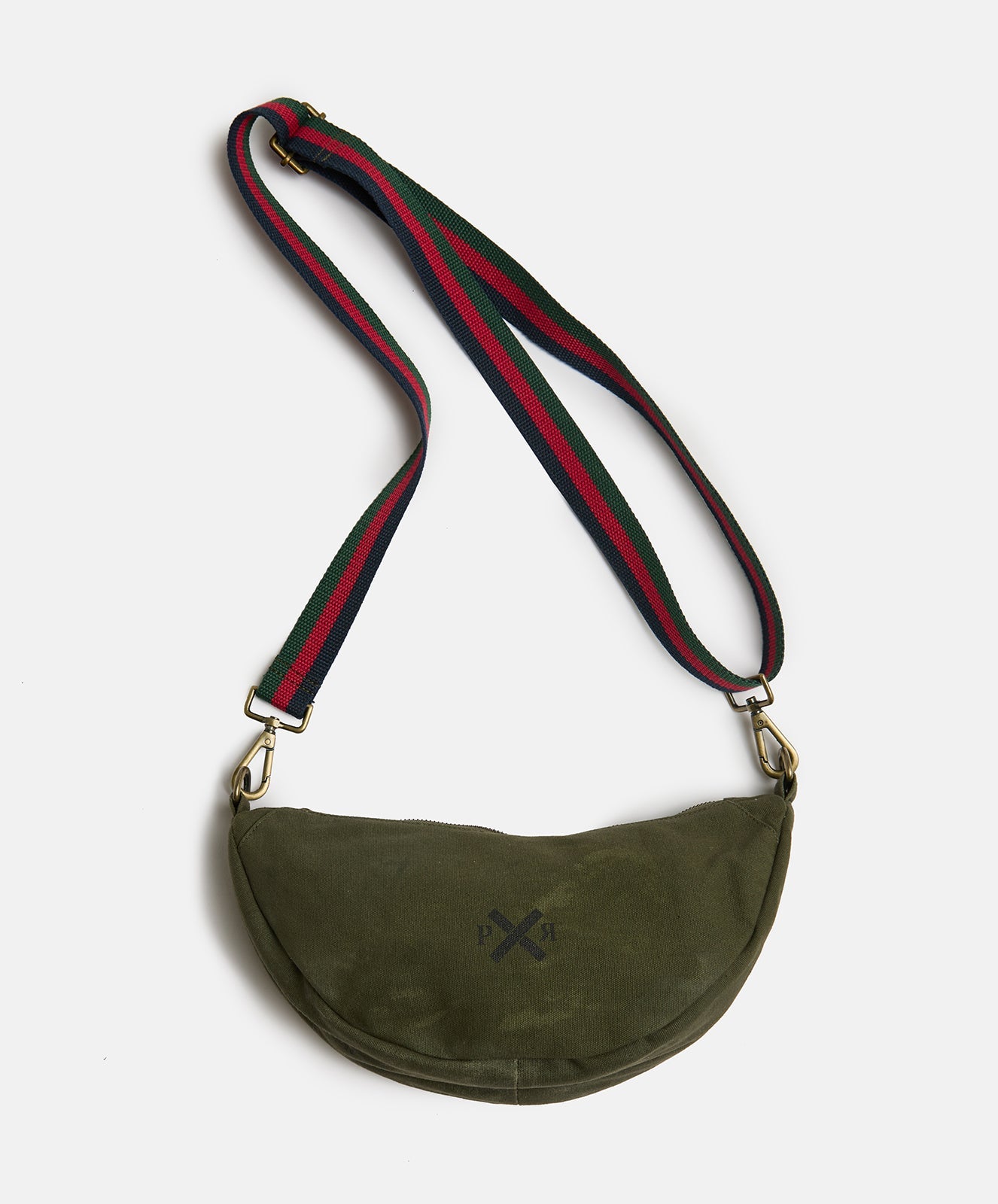 Slow Road Adventure Round Shoulder Bag | Khaki