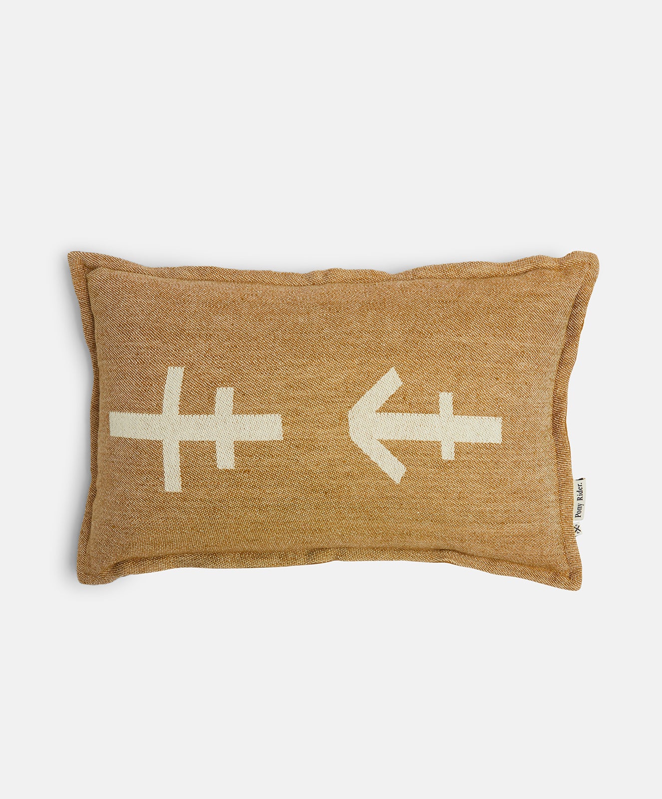 Lil United Commune Linen Cushion | Rectangle | Safari/Oats
