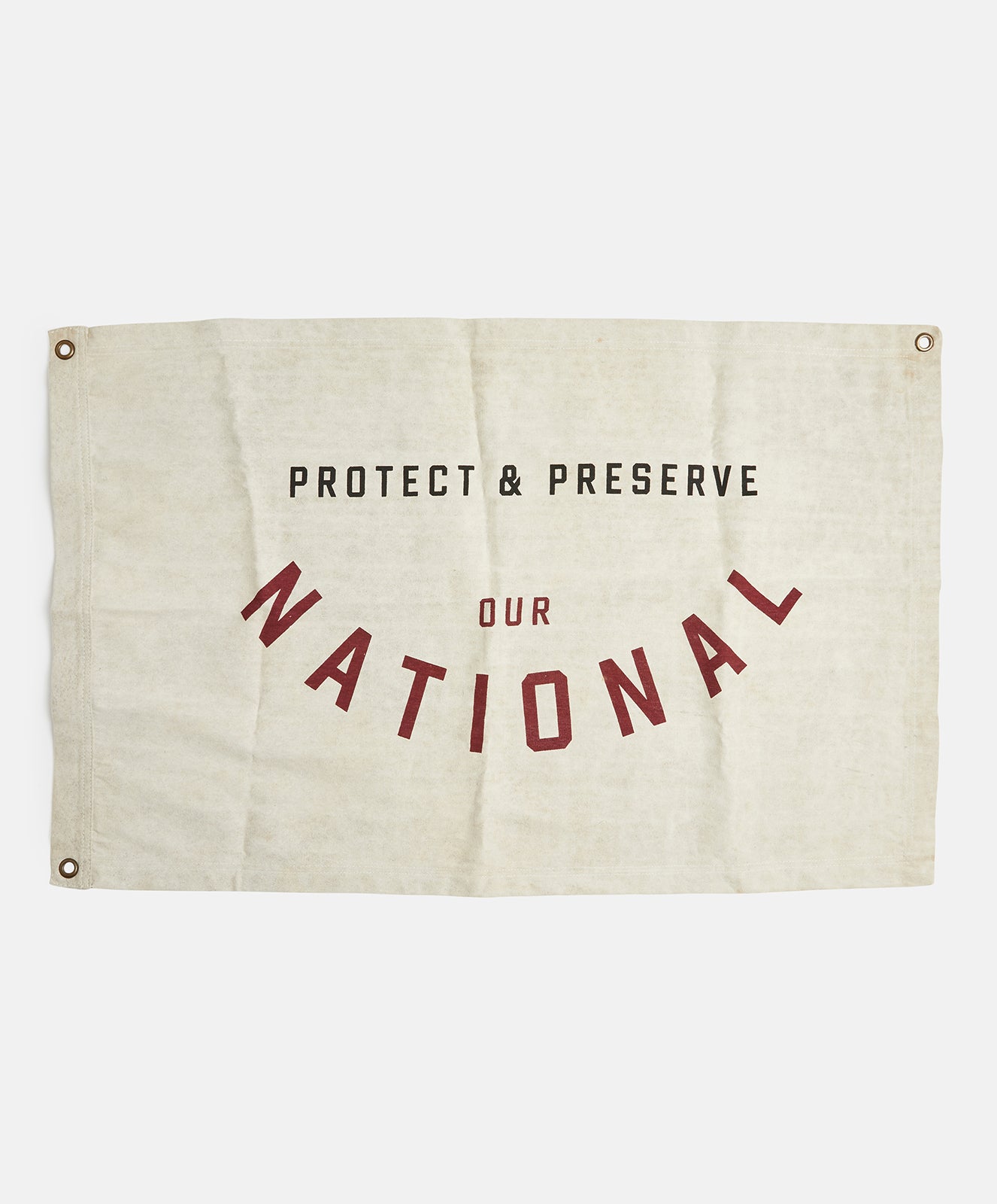 Our National Wall Banner | Natural Upcycled