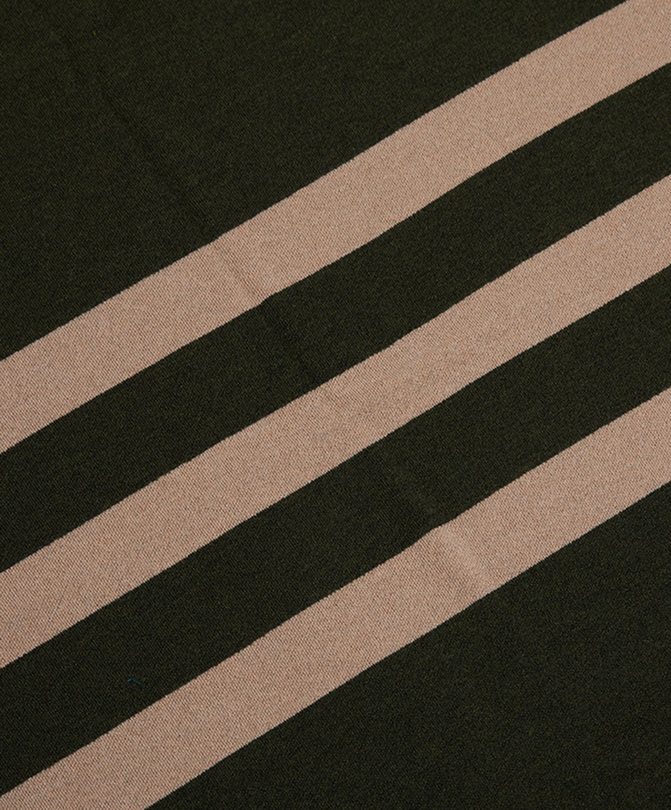 Outback Stripe Blanket | Khaki Melange