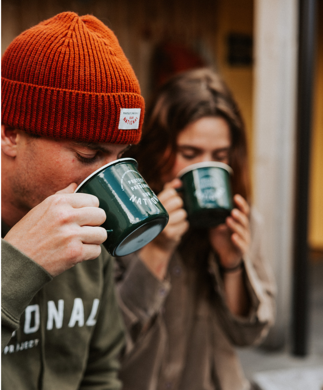 National Parks Enamel Mug | Forest Green