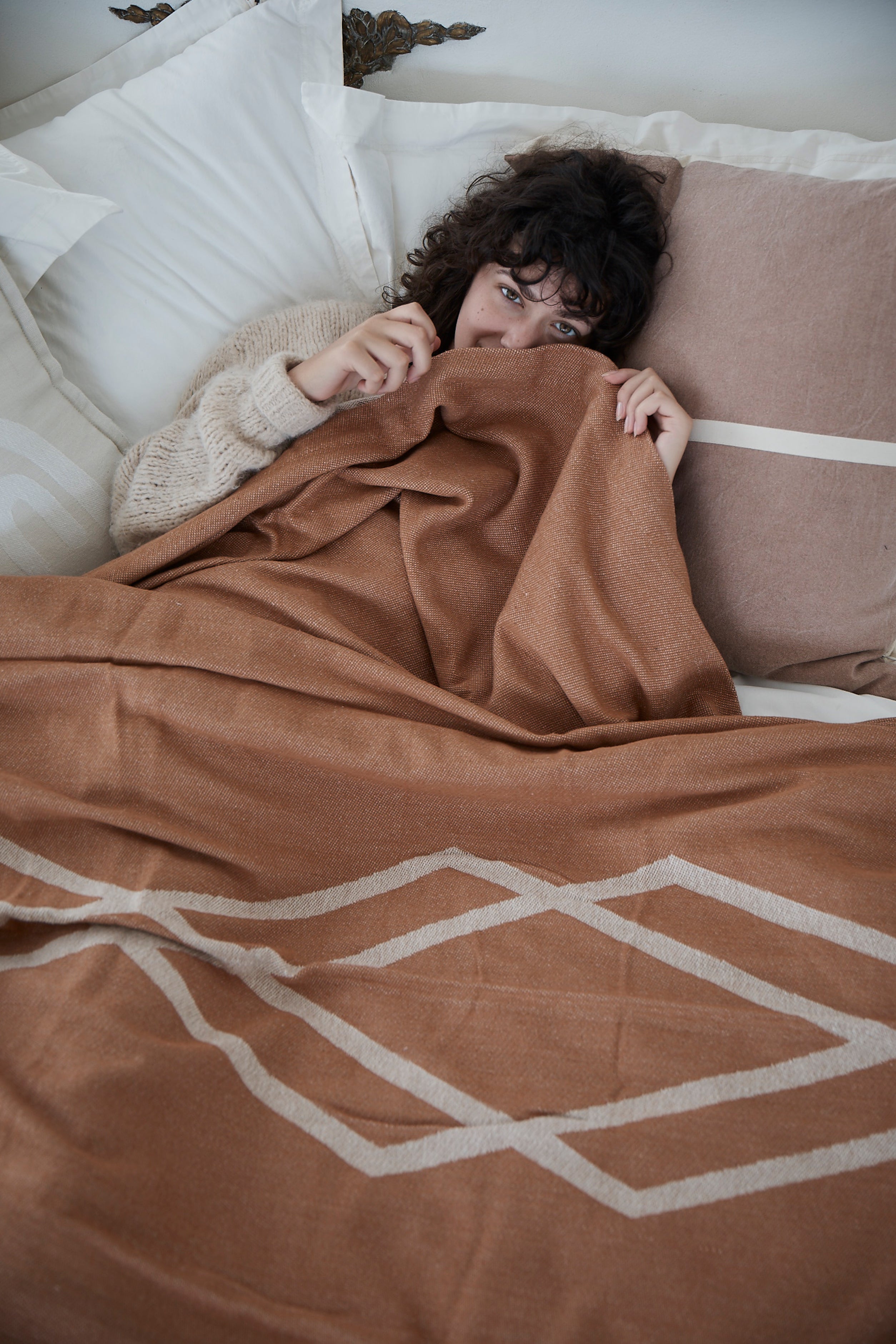 Dawn Ranger Blanket | Tan/Oats | Double