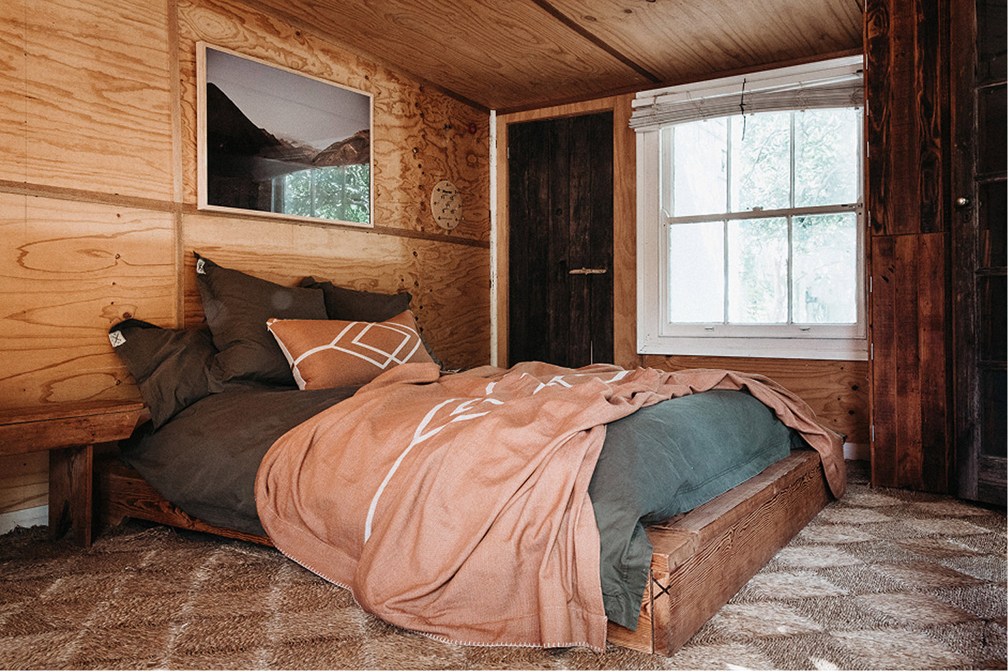 Dawn Ranger Blanket | Tan/Oat | Super King