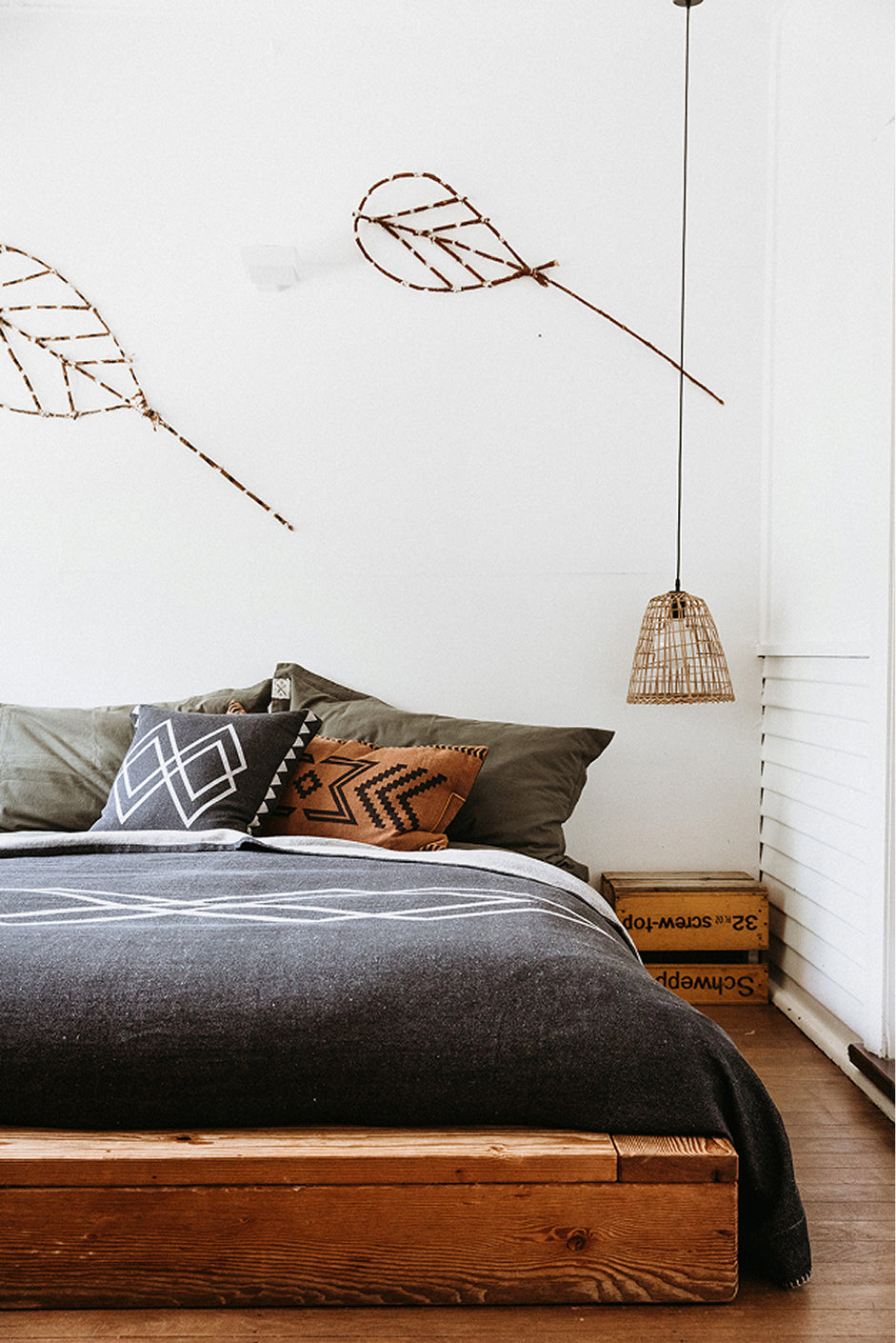 Dawn Ranger Blanket | Black/Oats | Double