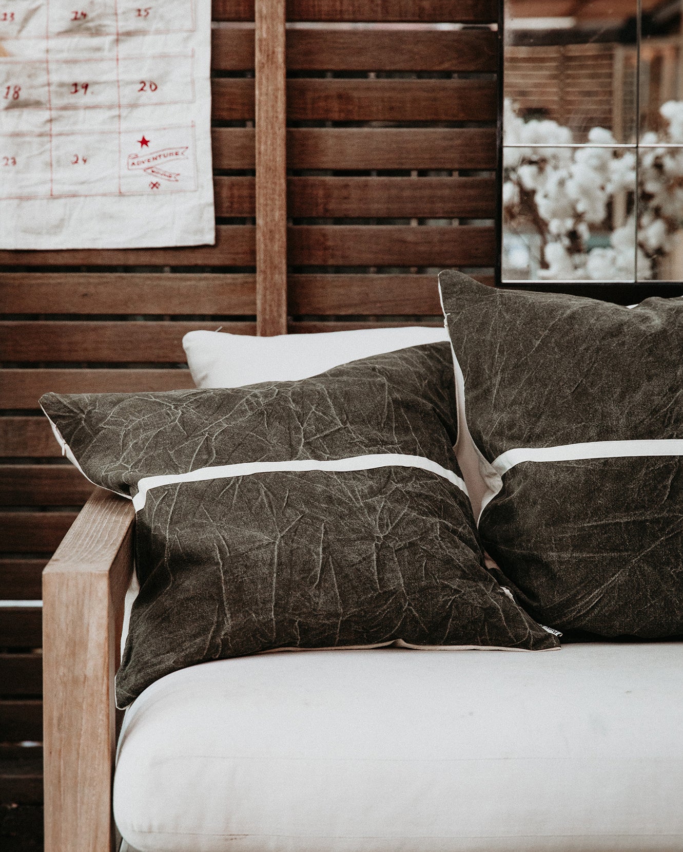 Wanderful Cushion Cover | Dark Shadow