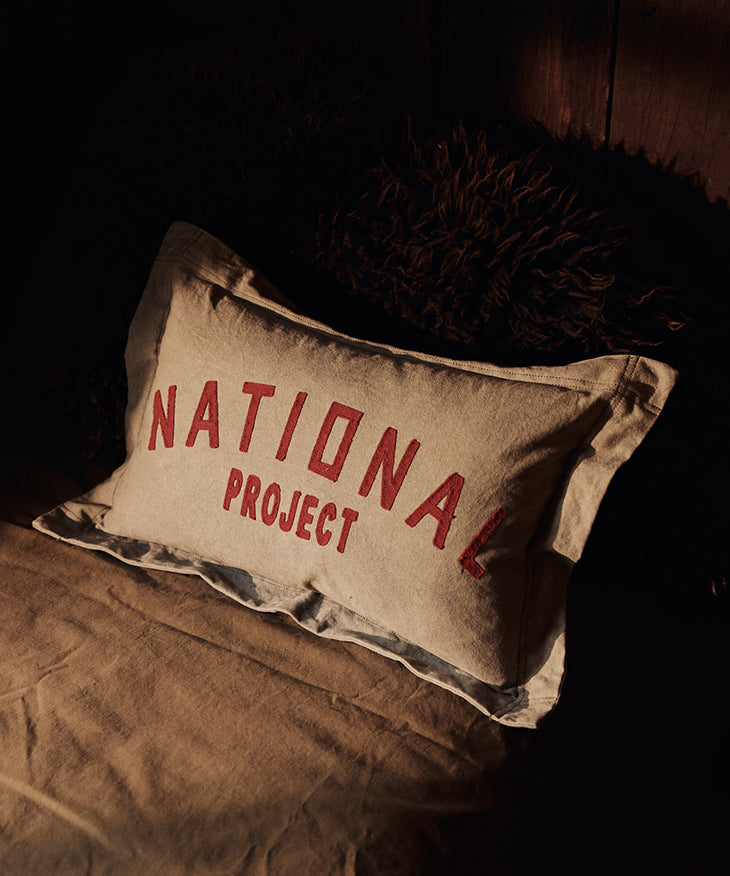 National Project Rectangle Cushion | Olive