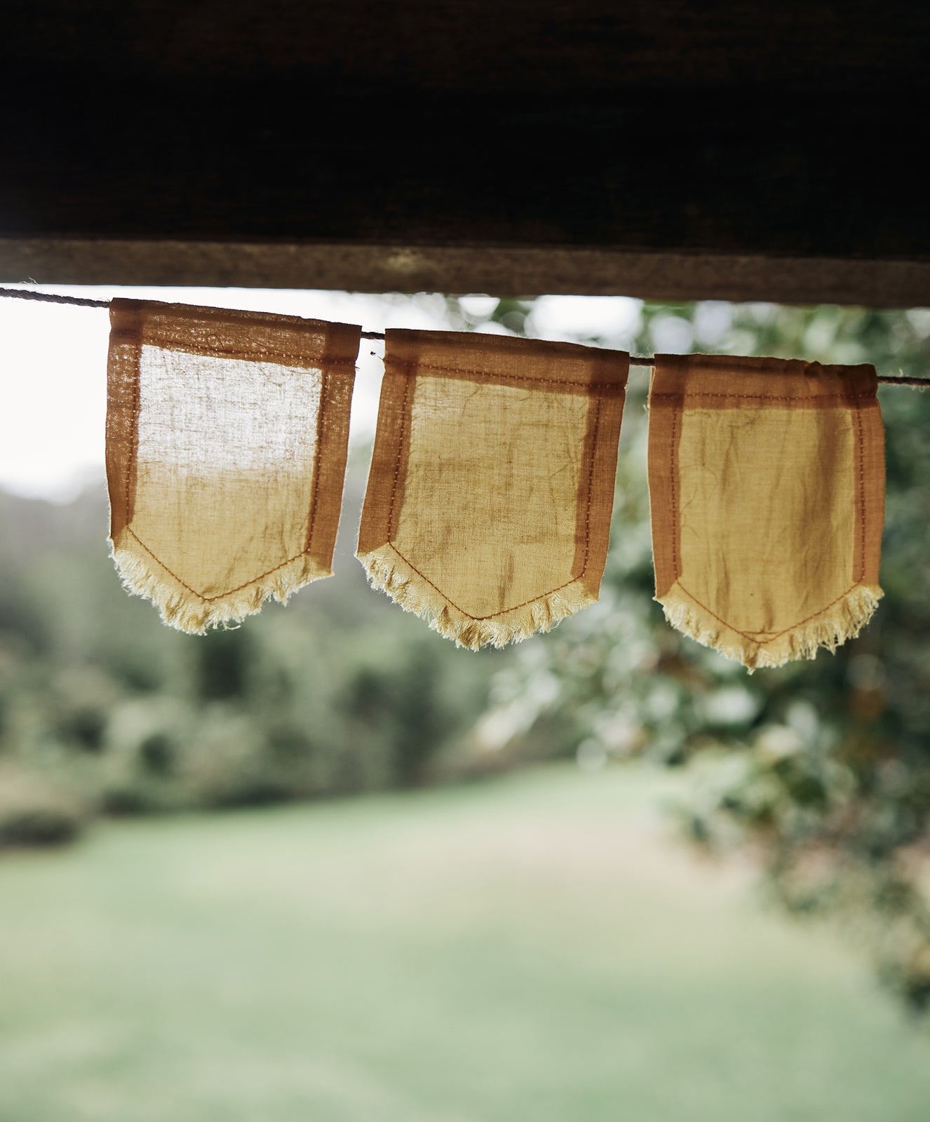 Shield Bunting | Stark Yellow