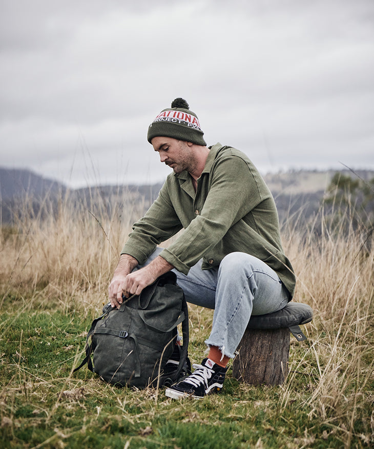 The National Project Beanie | Khaki