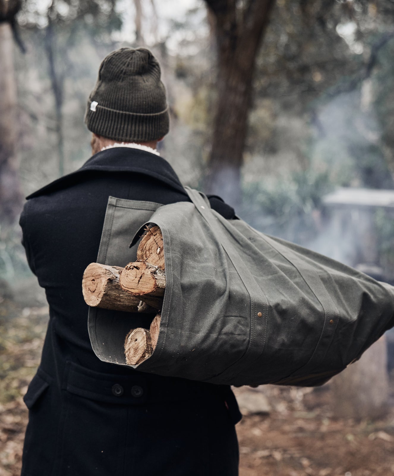 Camp Fire Timber Carry Bag | Duffle Green