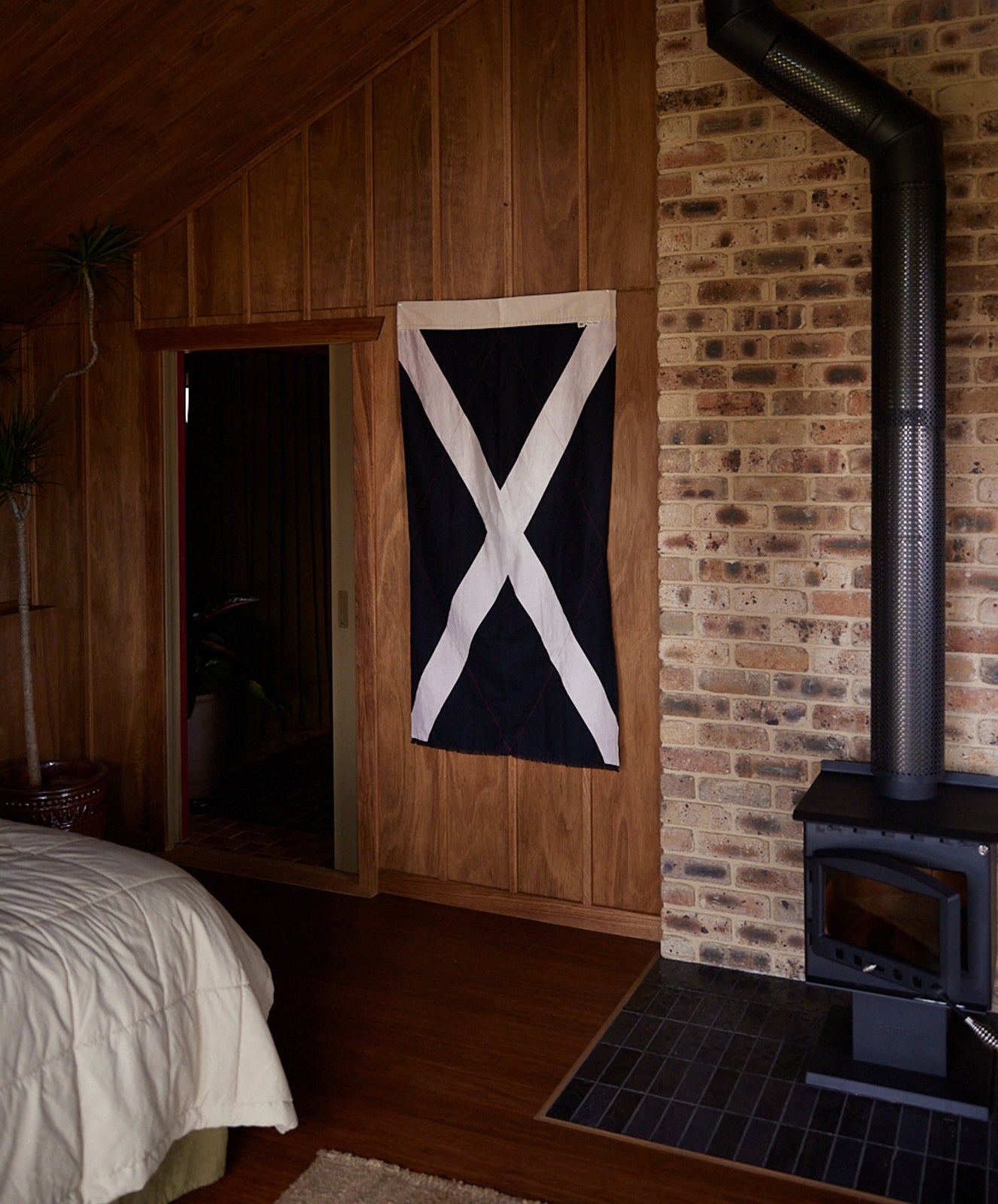 Outpost Wall Banner | Cotton-Linen Adventure Flag
