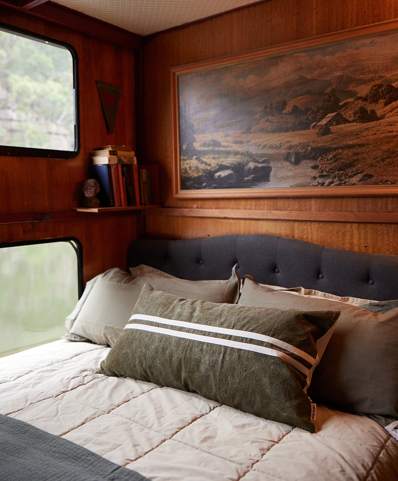 Wanderful Rectangle Cushion | Golden Tan