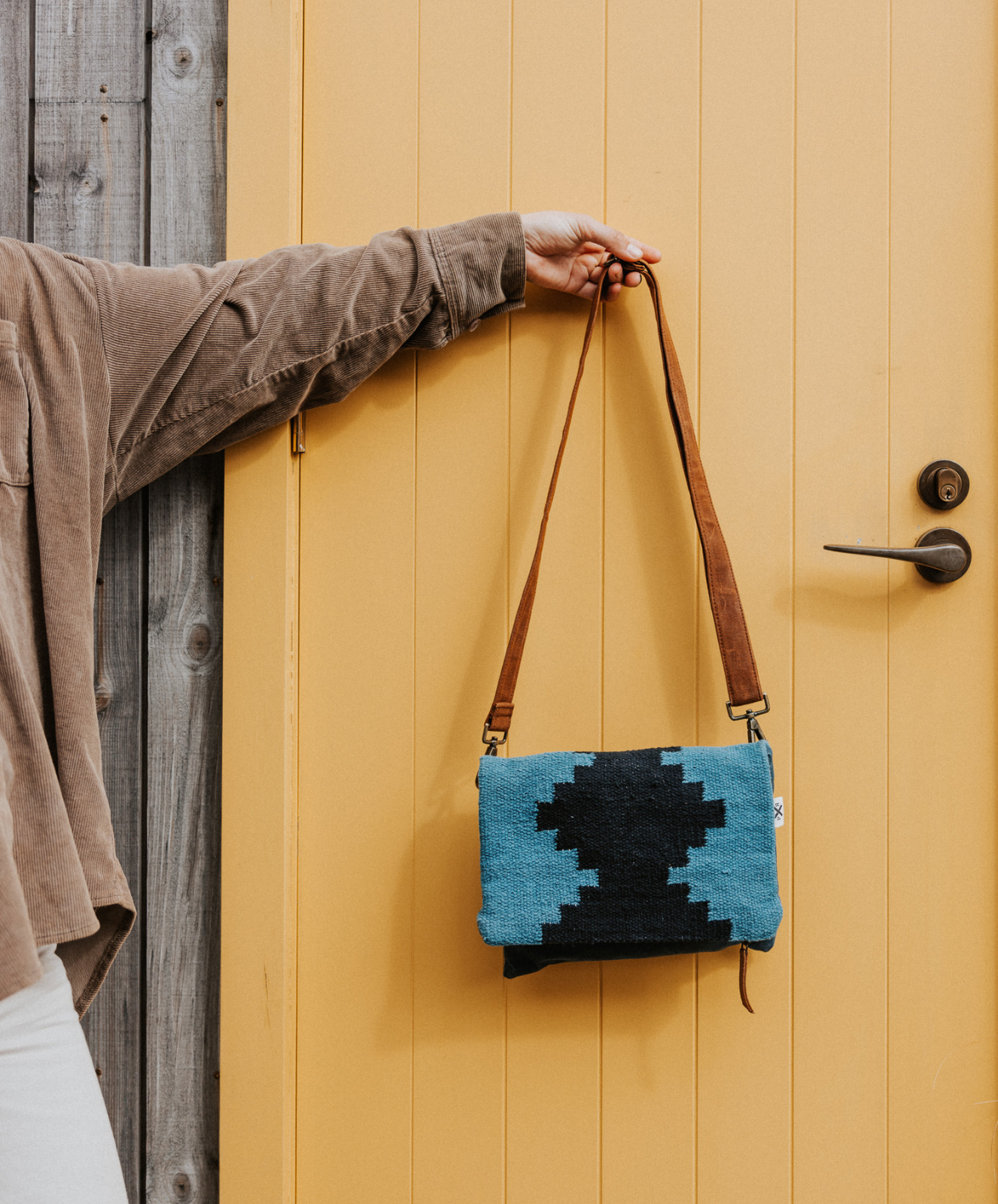 Market Clutch Bag | Blue