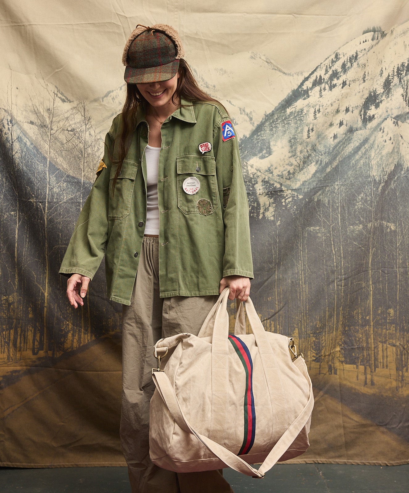 Escapee Canvas Overnight Bag | Waxed | Natural