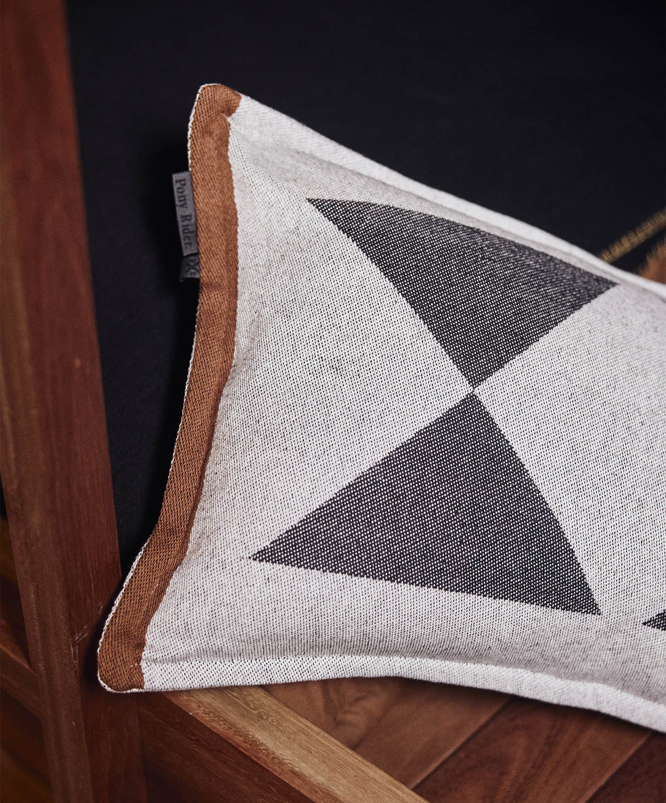 Lil Rocky Peaks Cushion | Natural