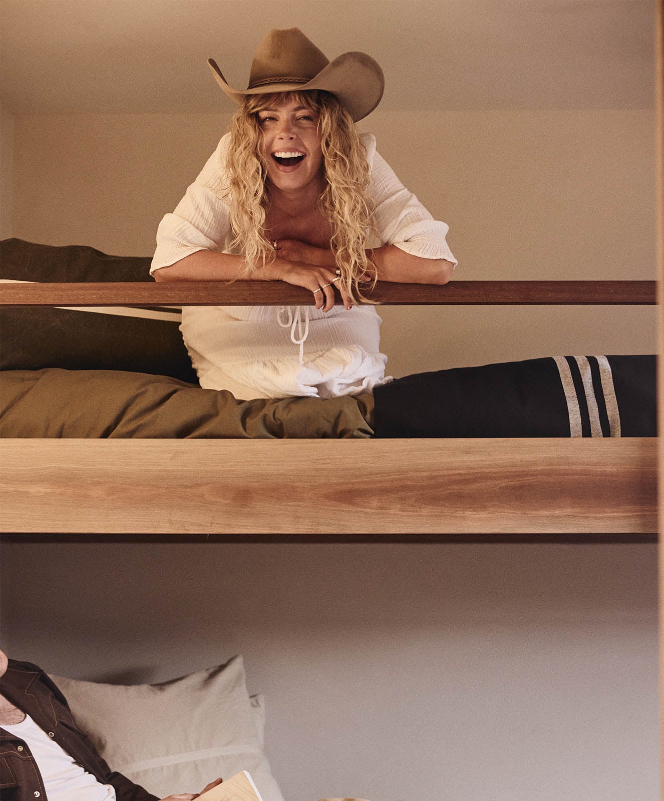 New Yorker Cotton Blanket | Black / White | King