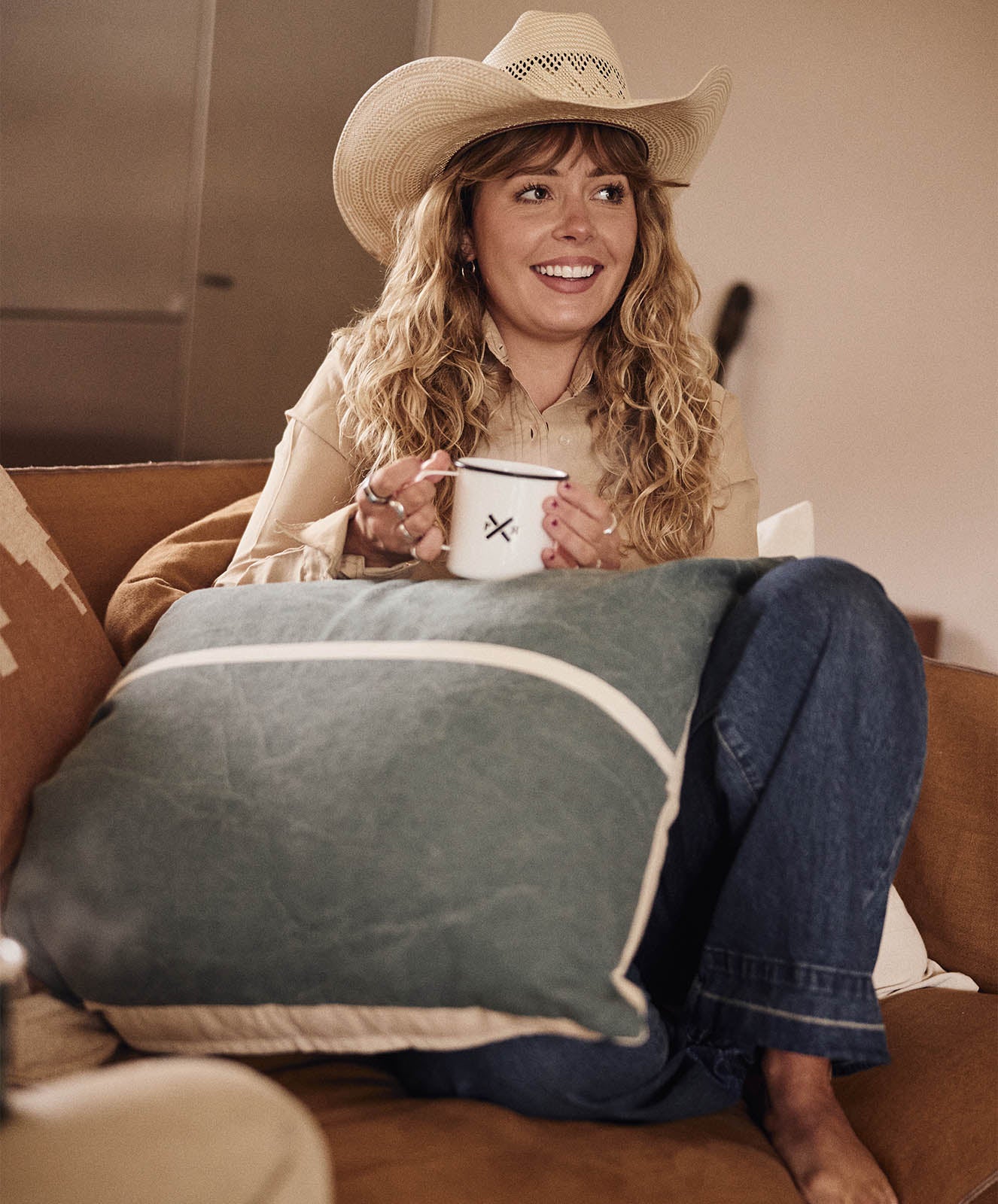 Wanderful Cushion | Silver Pine