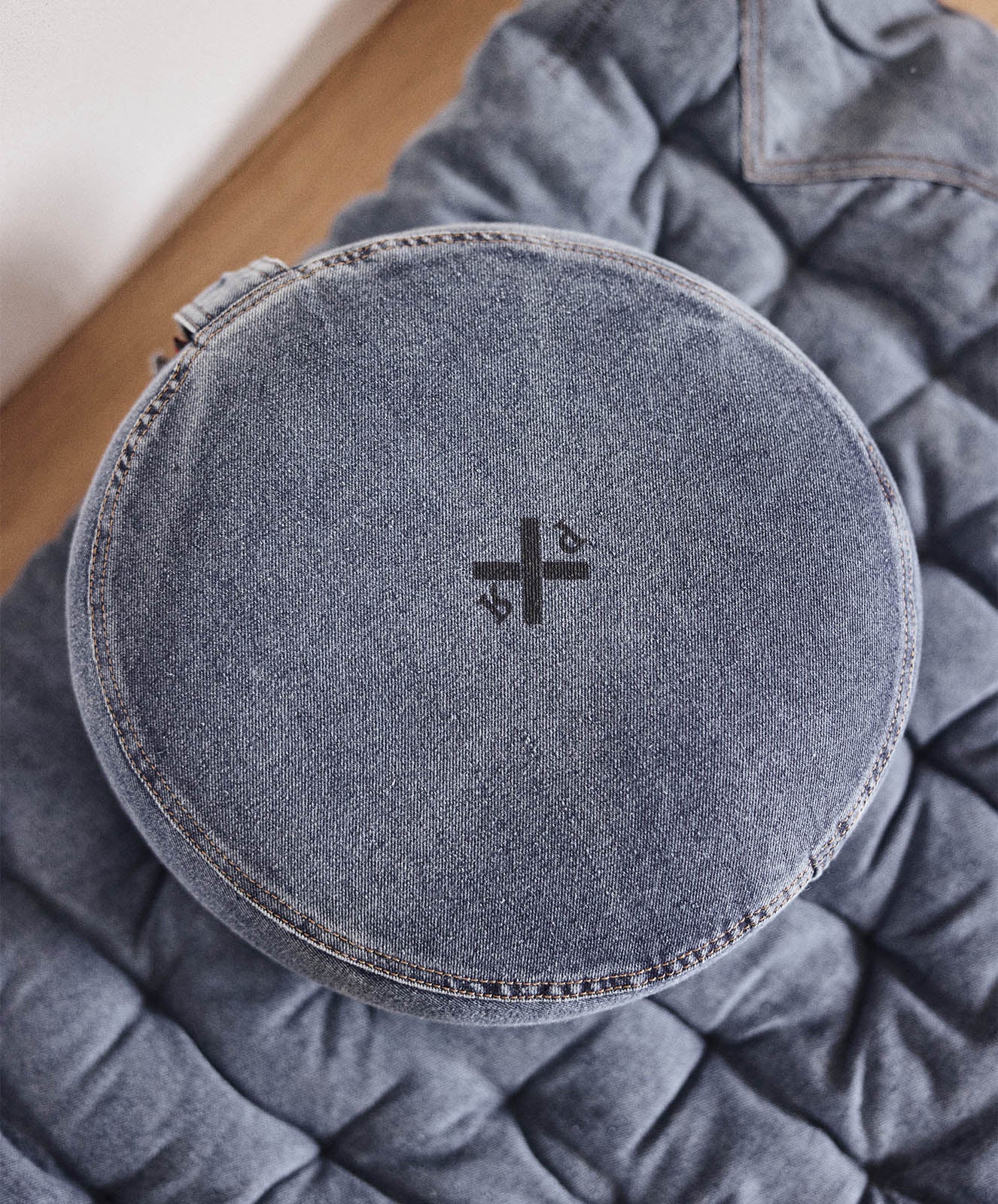 Outlaw Meditation Cushion  | Denim