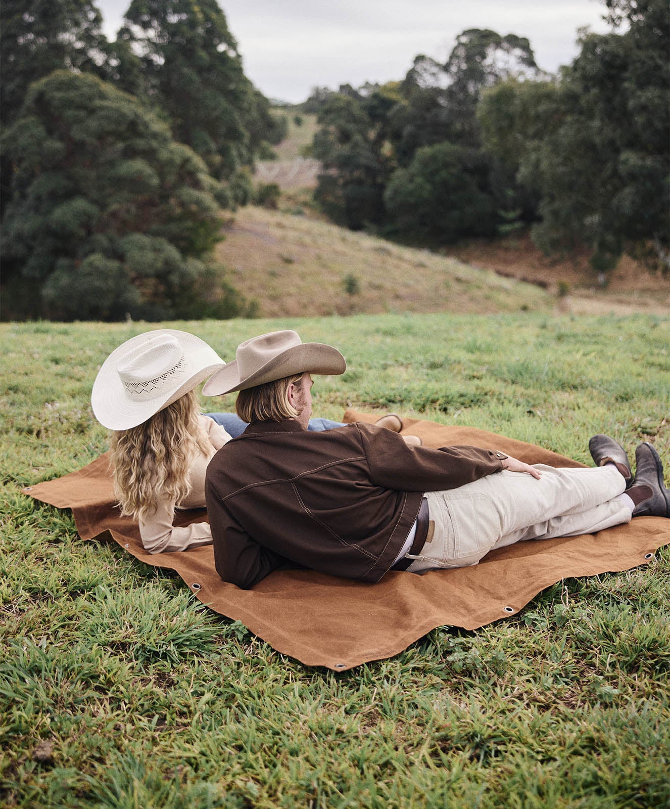 Day Tripper Outdoor Canvas Throw | Spice