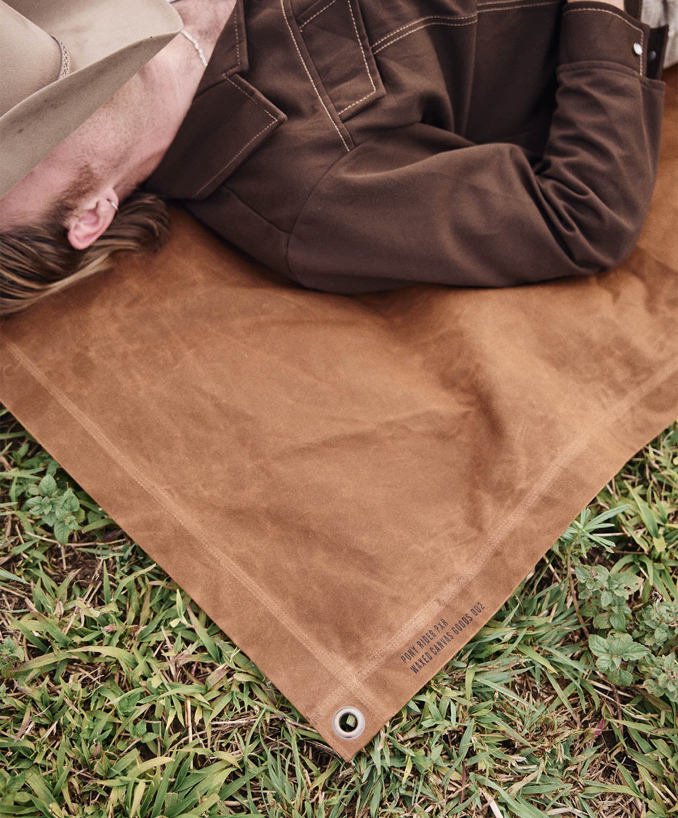 Day Tripper Outdoor Canvas Throw | Spice