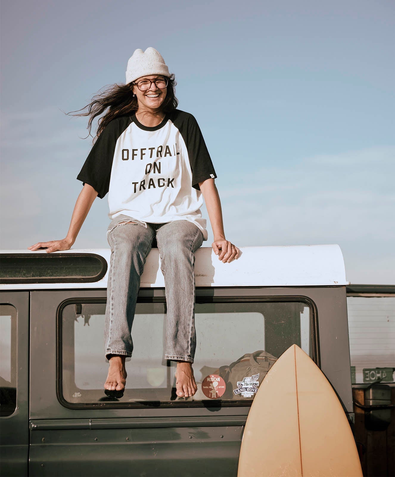 Off Trail Raglan Tee