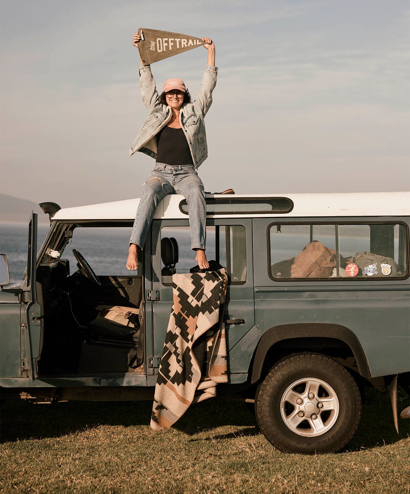 Off Trail Flag Wall Banner I Duffle Green