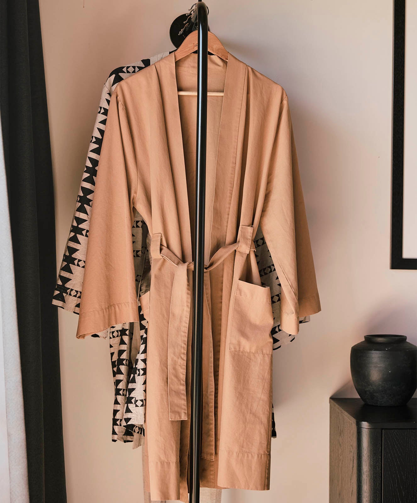 Weekender Organic Canvas Robe | Toffee Brown