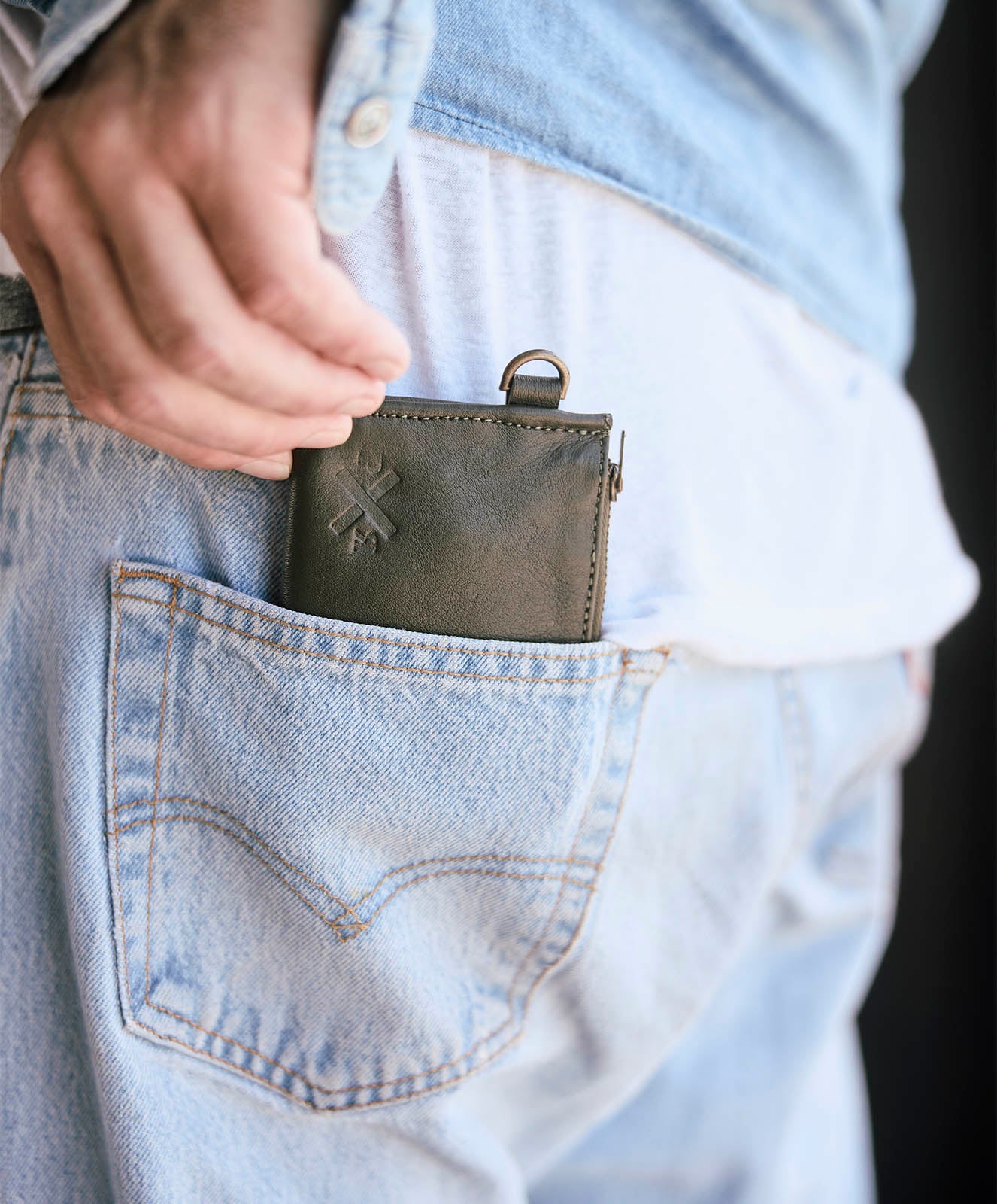 Day Tripper Wallet | Leather | Olive