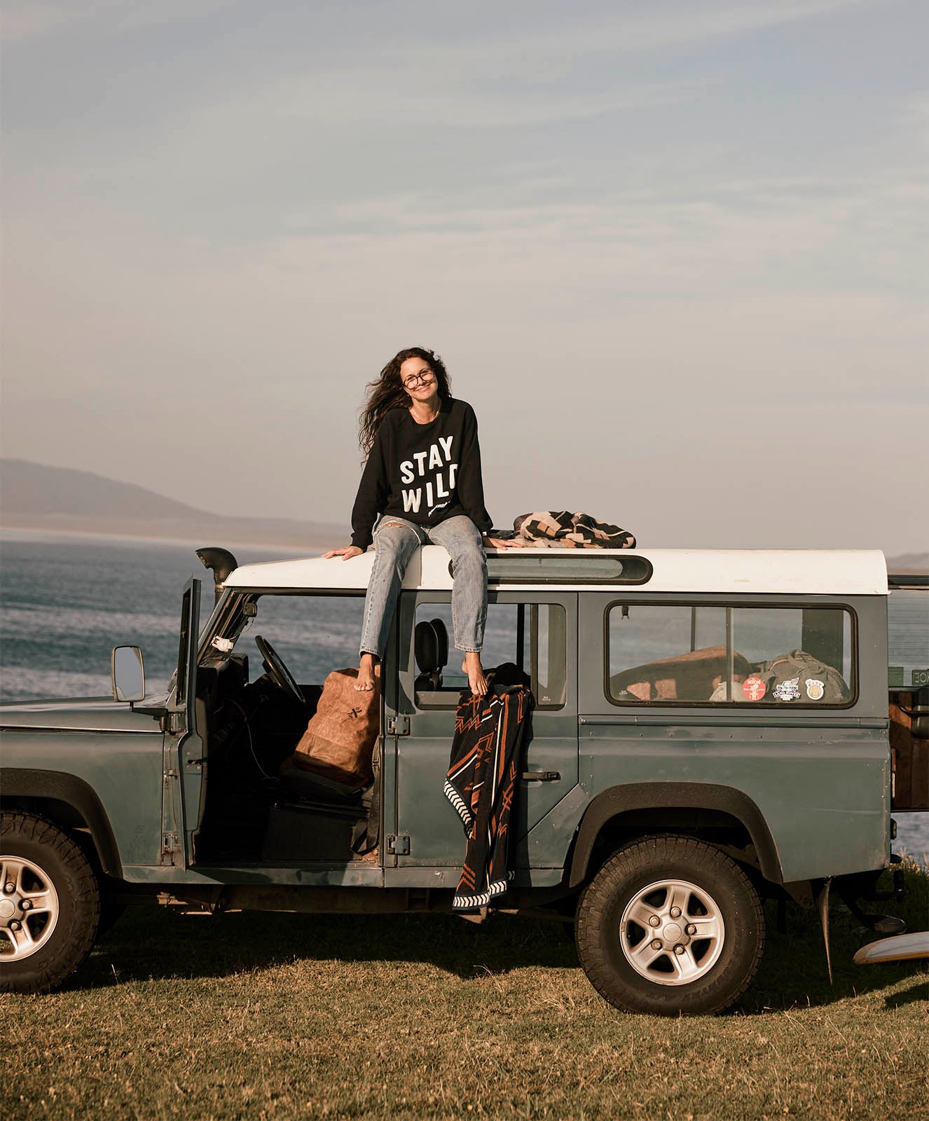 Stay Wild Crew Jumper