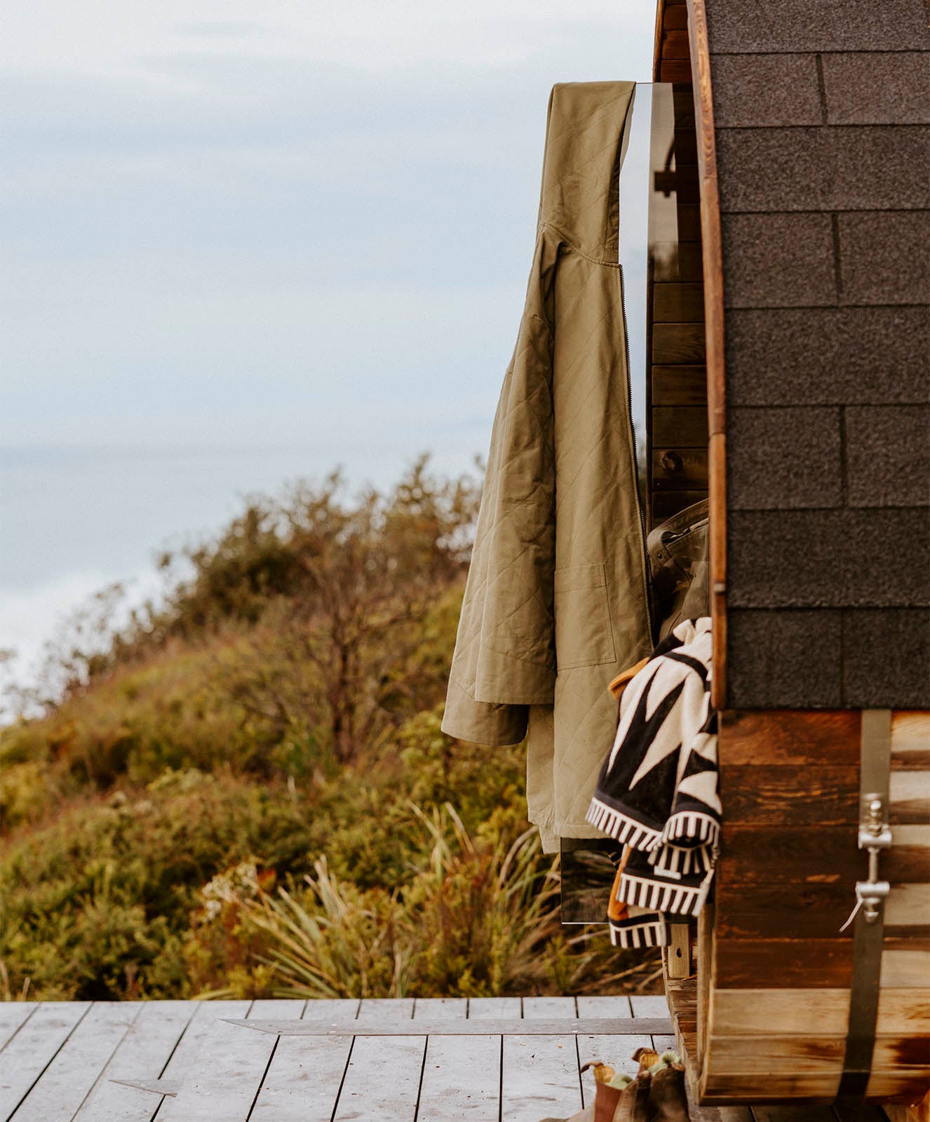 High Tide Plunge Canvas Jacket | Khaki | O/S