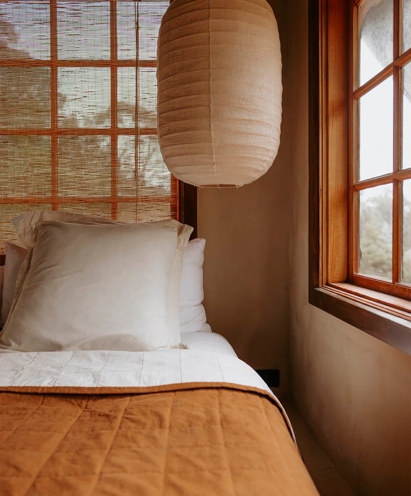 Organic Heritage Threads Reversible Quilt I Toffee