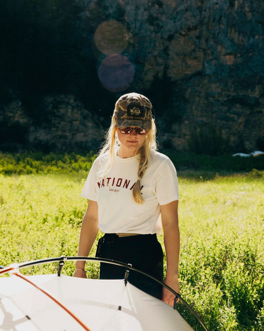 National Project Tee | Vintage White