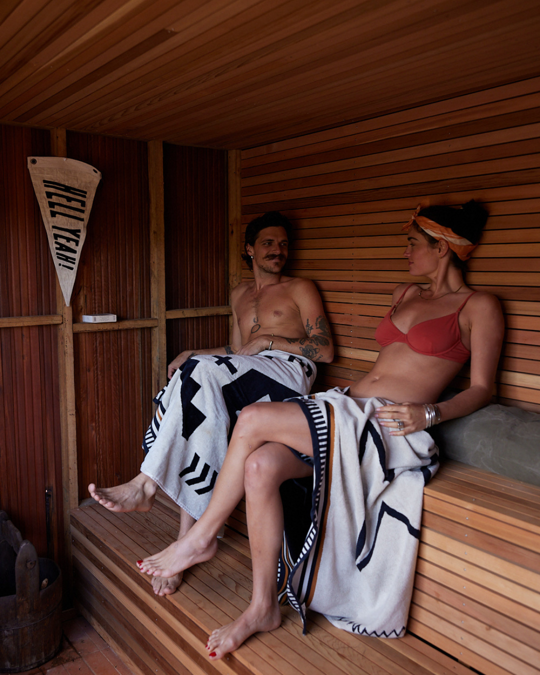 Large beach discount towel for two