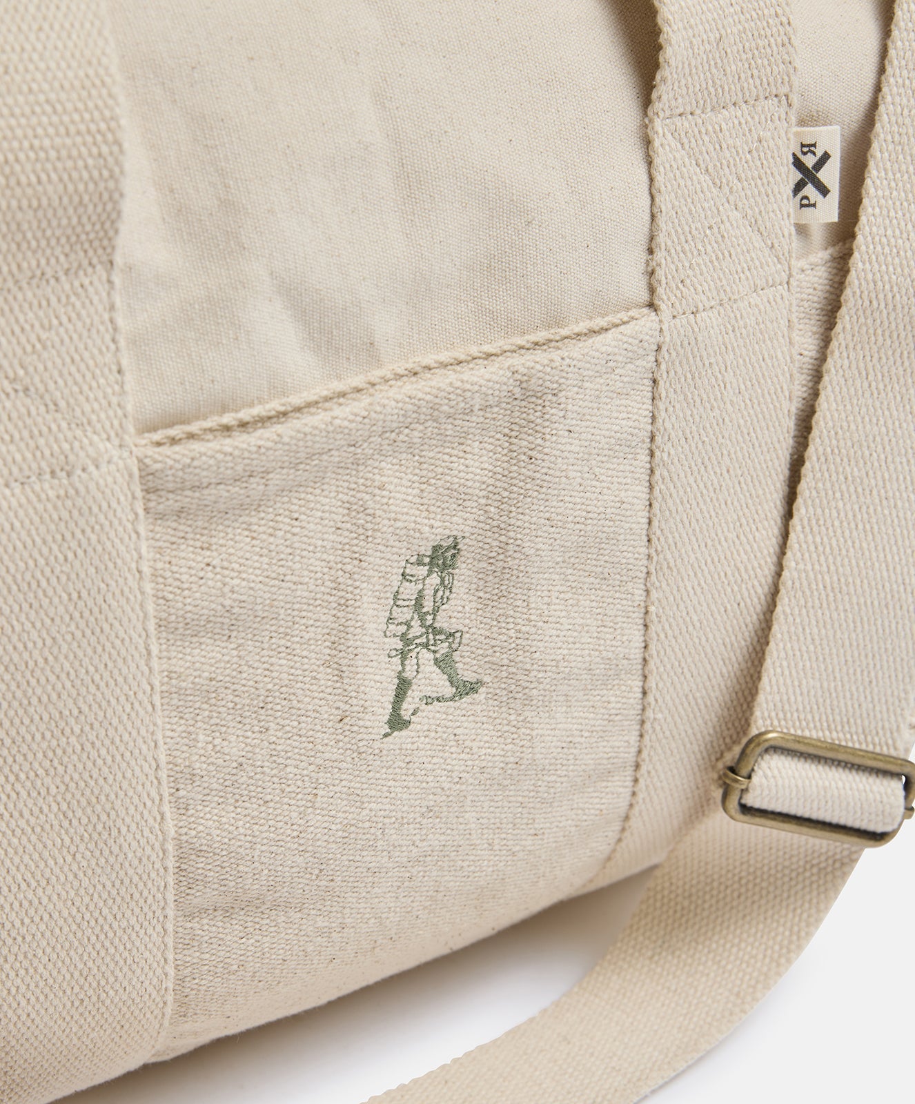 Wanderer Canvas Overnight Bag | Natural