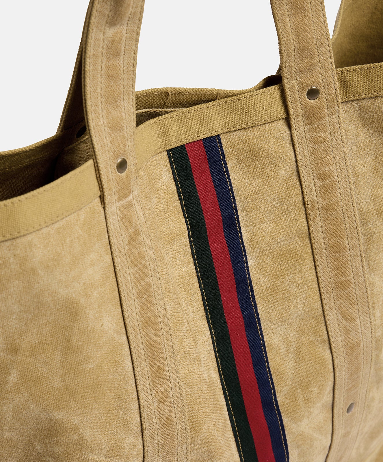 Escapee Large Canvas Tote Bag | Golden Tan