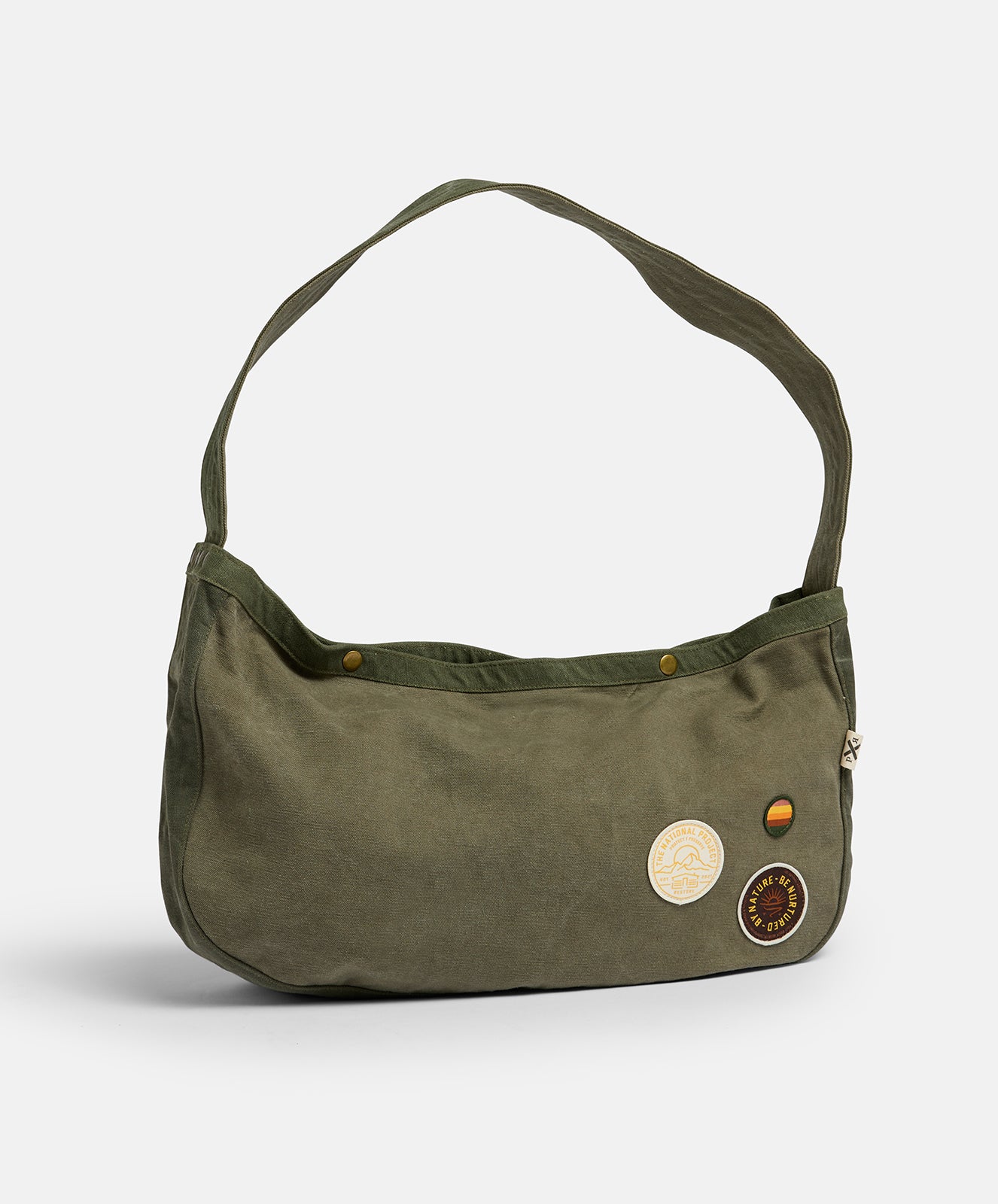 Messenger Bag | Upcycled |  Khaki
