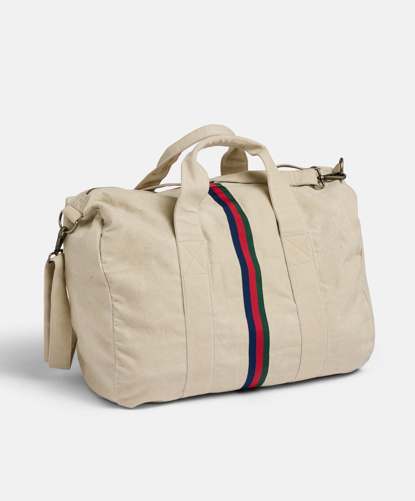 Escapee Canvas Overnight Bag | Upcycled | Natural