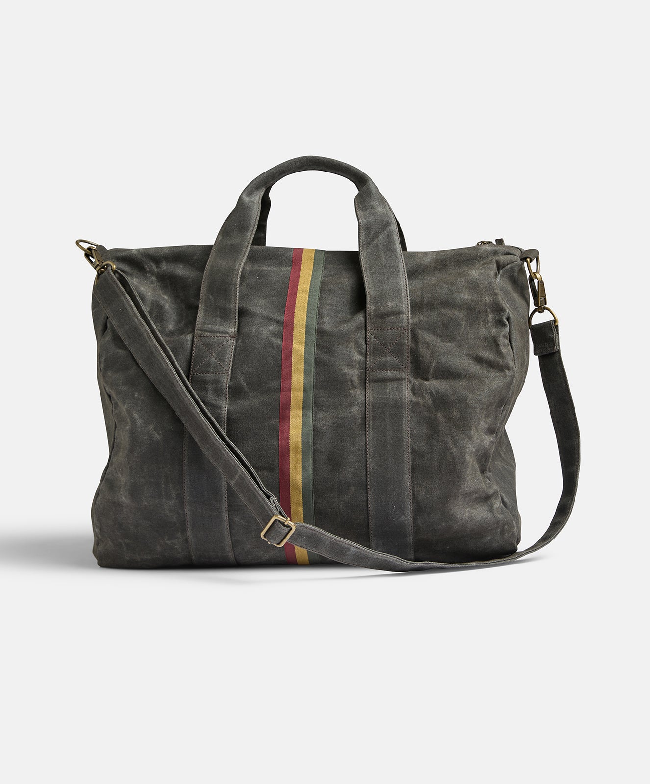 Escapee Overnight | Waxed Canvas  | Black