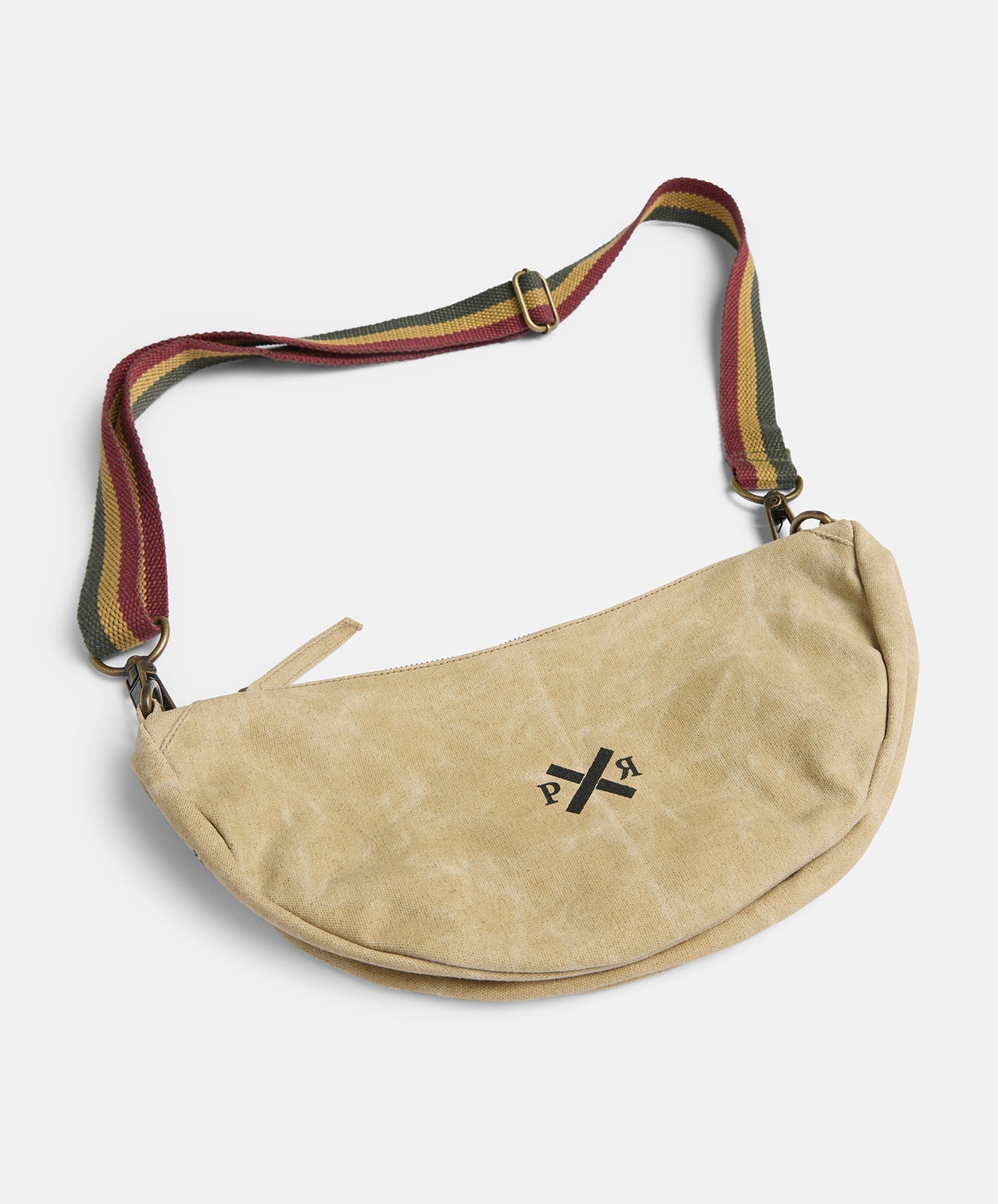 Slow Road Shoulder Bag I Waxed Canvas I Light Safari (PRE SALE)