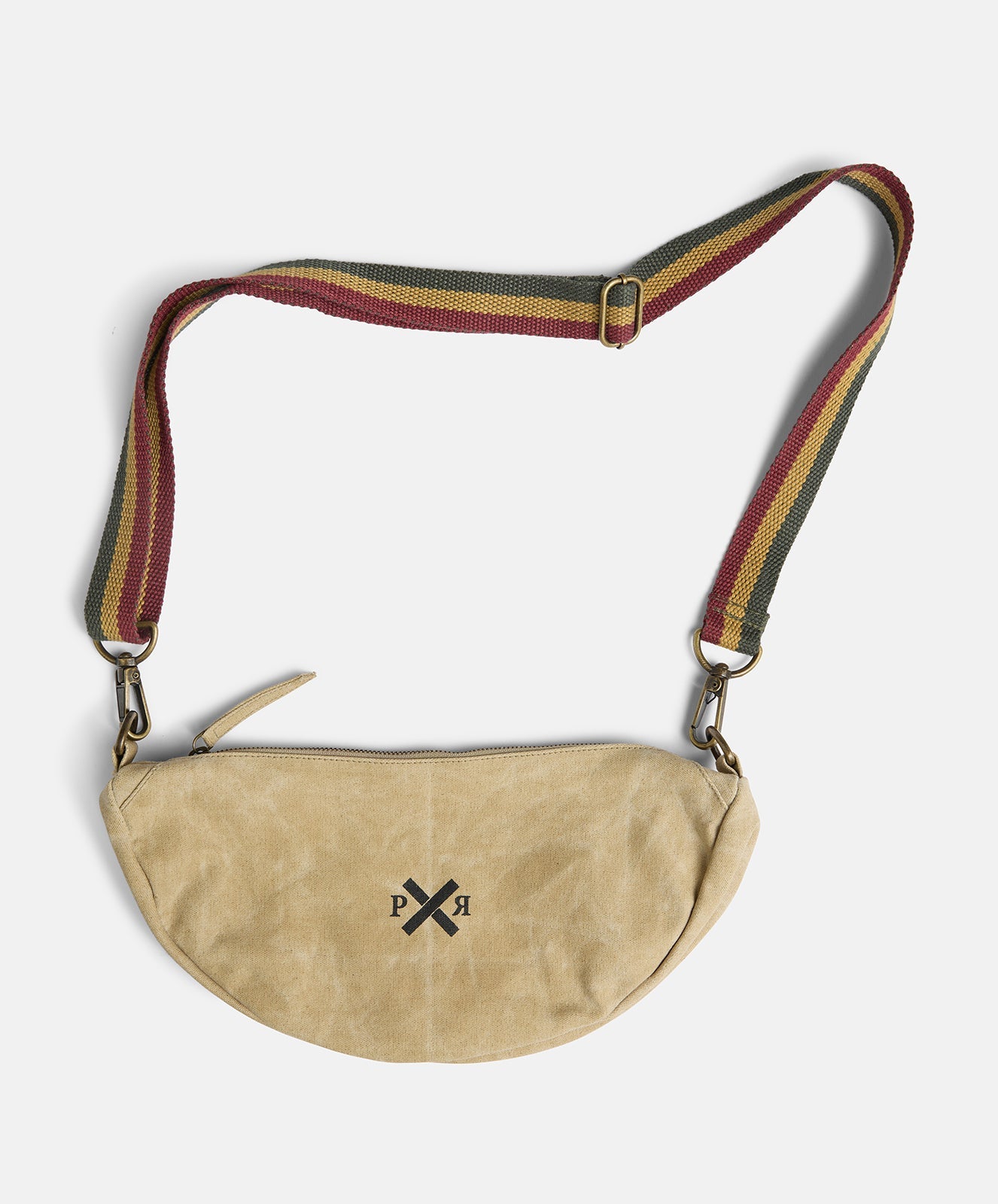 Slow Road Shoulder Bag I Waxed Canvas I Light Safari (PRE SALE)