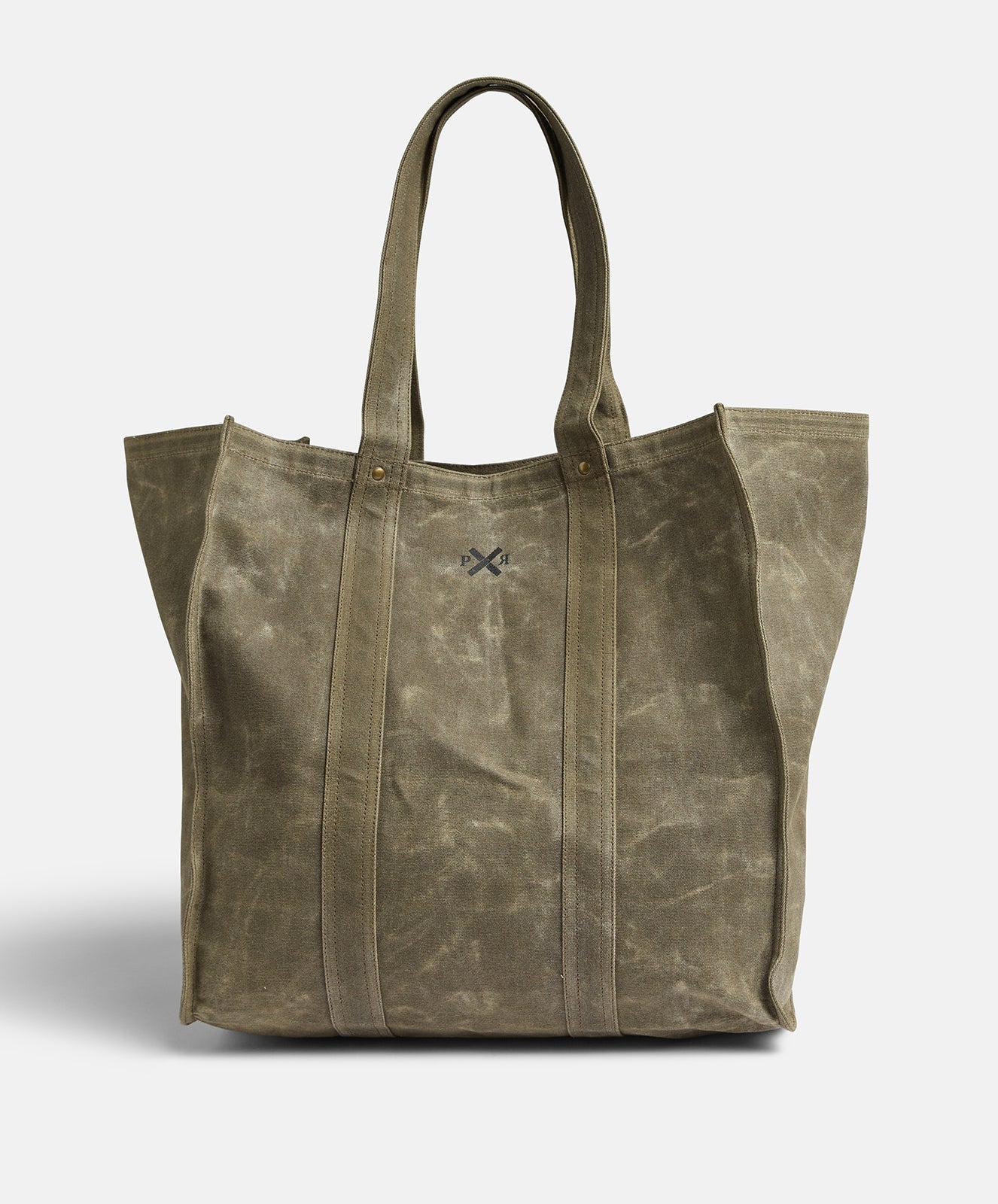 Market Canvas Tote Bag | Dark Olive