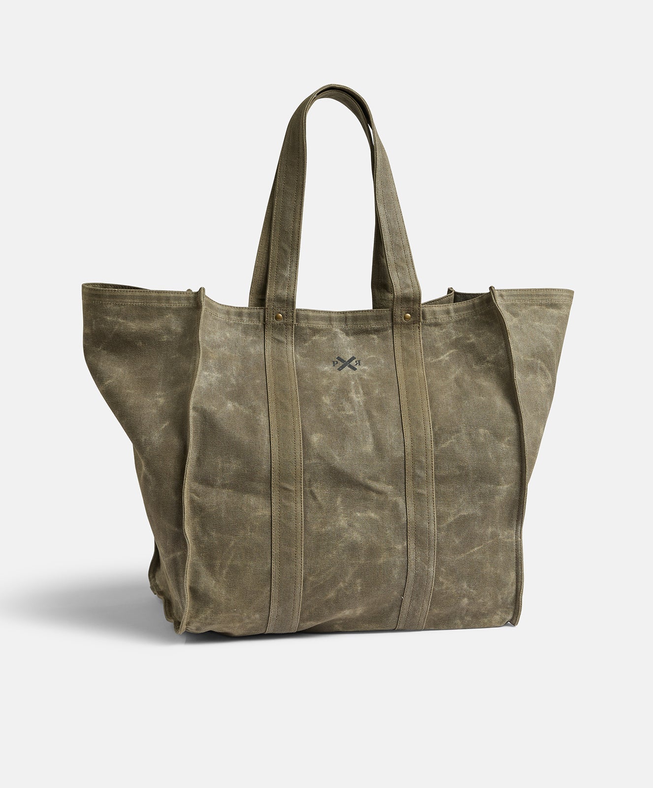 Market Canvas Tote Bag | Dark Olive