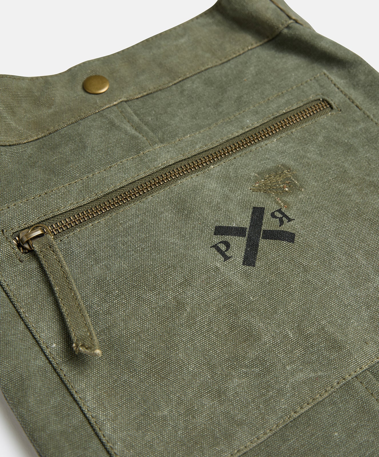 Escapee Satchel Bag I Upcycled I Khaki